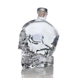 Crystal Head Skull Bottle 💀 (empty)